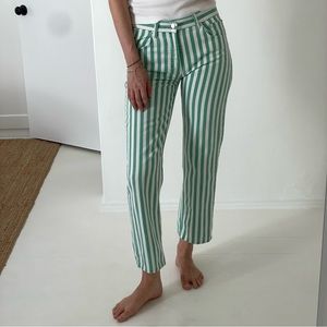 Gently used Mango striped jeans | Size 4